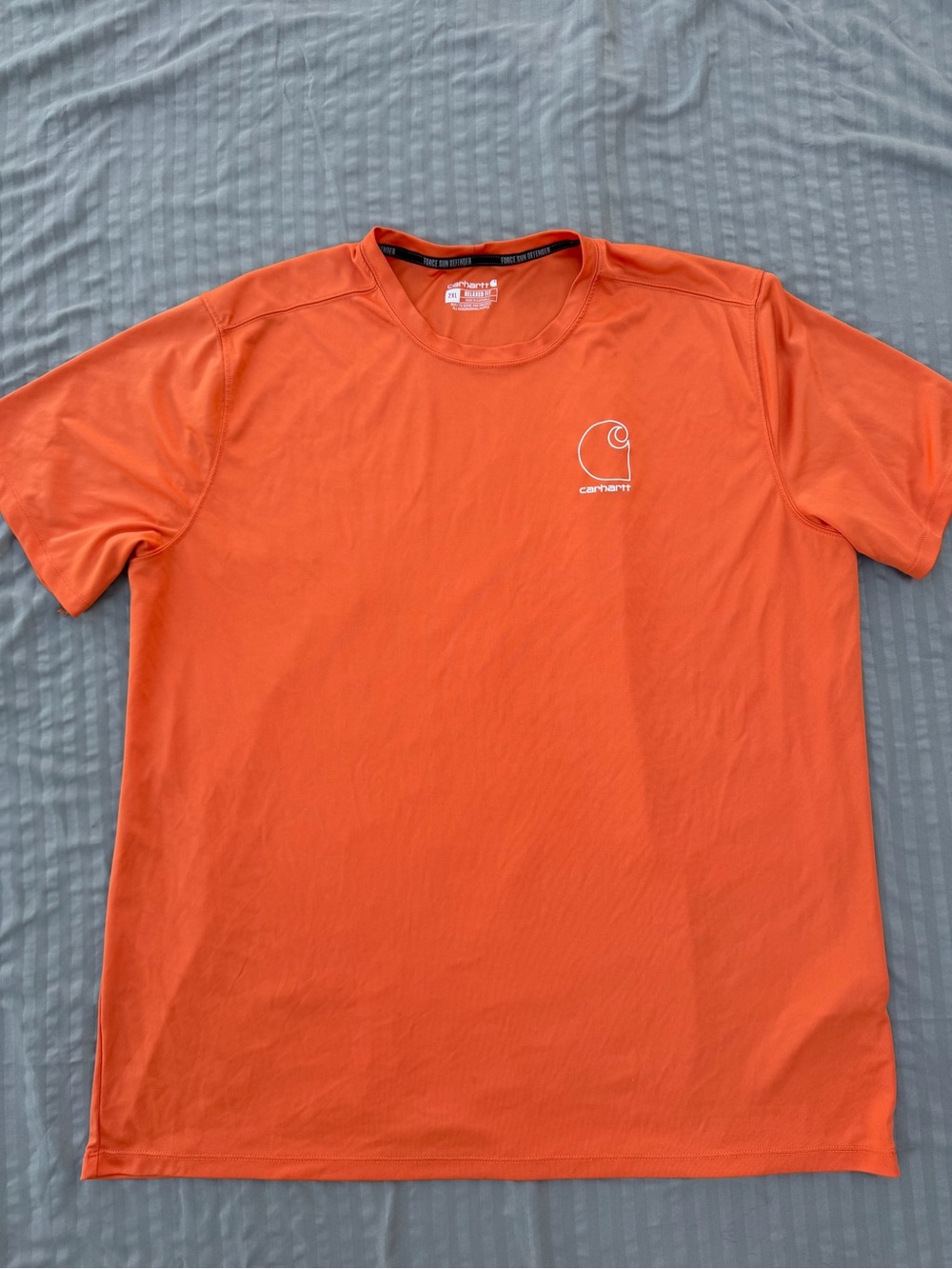 Carhartt Orange Short-Sleeve Logo Tee
